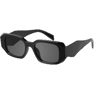Mosanana Trendy Rectangle Sunglasses for Women Men-Goulding
